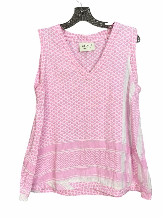 Cecilie Copenhagen Tops - Cecilie Copenhagen V-Neck Sleeve Top
In Pink Women's Medium